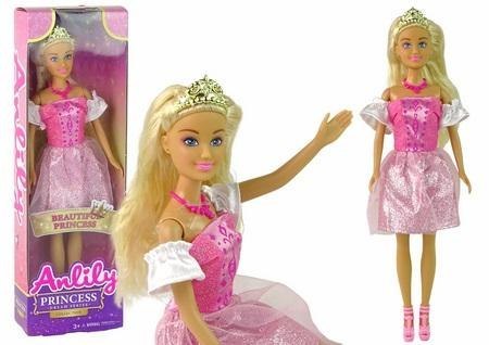 Lalka Anlily princess księżniczka różowa Lalka Anlily princess księżniczka różowa