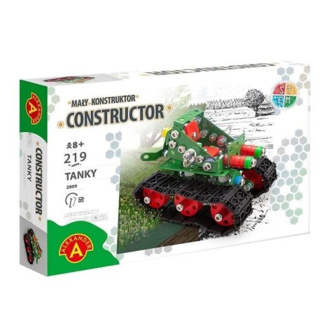 Mały Konstruktor - Tanky ALEX Mały Konstruktor - Tanky ALEX