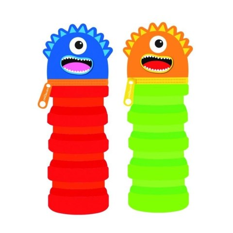 Piórnik silikonowy tuba potwory MIX Piórnik silikonowy tuba potwory MIX