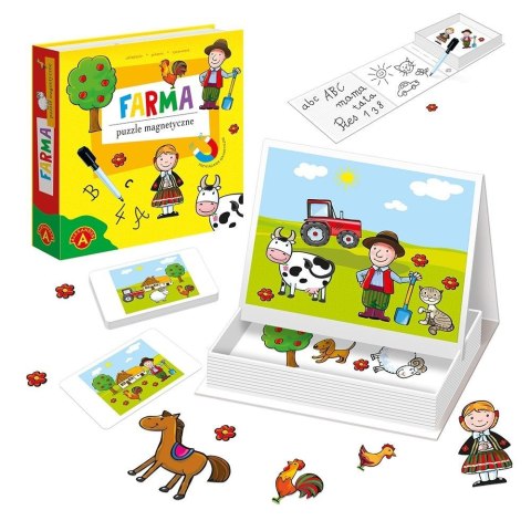 Puzzle magnetyczne Farma ALEX Puzzle magnetyczne Farma ALEX