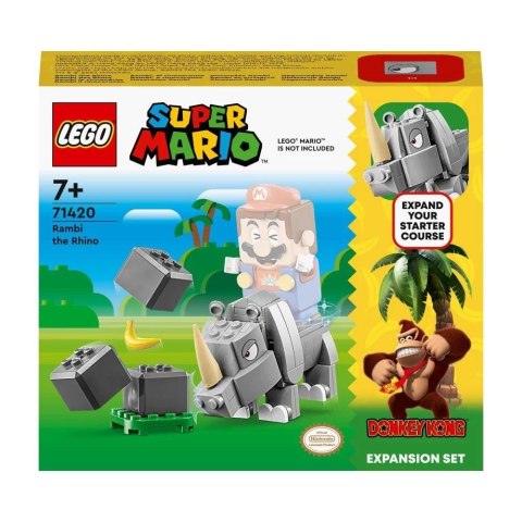 LEGO(R) SUPER MARIO 71420 Nosorożec Rambi - zestaw.. LEGO(R) SUPER MARIO 71420 Nosorożec Rambi - zestaw..