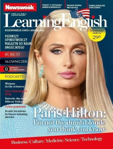Newsweek Learning English 2/2023 Paris Hilton