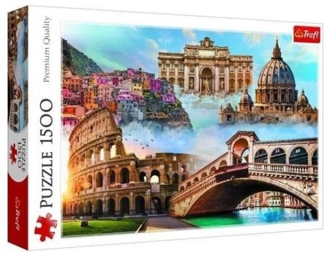 Puzzle 1500 Ulubione miejsca: Włochy TREFL Puzzle 1500 Ulubione miejsca: Włochy TREFL