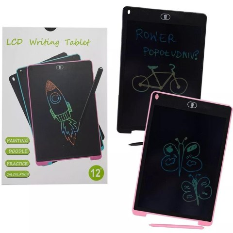 Tablet do rysowania 12" kolorowy mix Tablet do rysowania 12" kolorowy mix