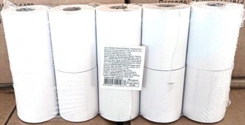 Termiczna rolka do kasy/term. 57x12mmx23m (10szt) Termiczna rolka do kasy/term. 57x12mmx23m (10szt)