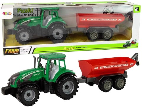 Traktor z przyczepką z napędem Traktor z przyczepką z napędem