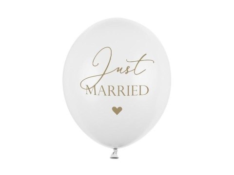 Balony Just Married 30cm Balony Just Married 30cm