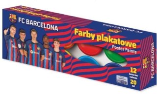 Farby plakatowe 12 kol 20ml ASTRA