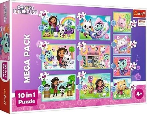 Puzzle 10w1 W świecie Gabi TREFL Puzzle 10w1 W świecie Gabi TREFL