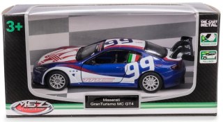 MSZ 1:43 Maserati GranTurismo MC GT4/67355A/blue