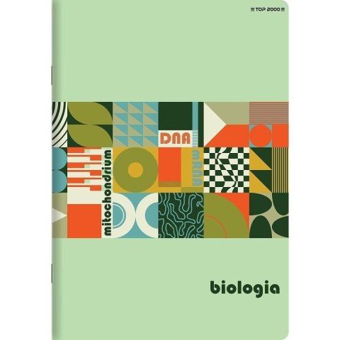 Zeszyt A5/60K kratka Biologia (10szt) TOP2000 Zeszyt A5/60K kratka Biologia (10szt) TOP2000