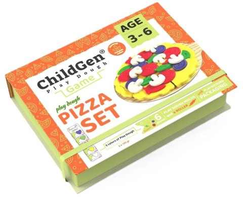Ciastolina naturalna zestaw kreatywny Pizza Ciastolina naturalna zestaw kreatywny Pizza