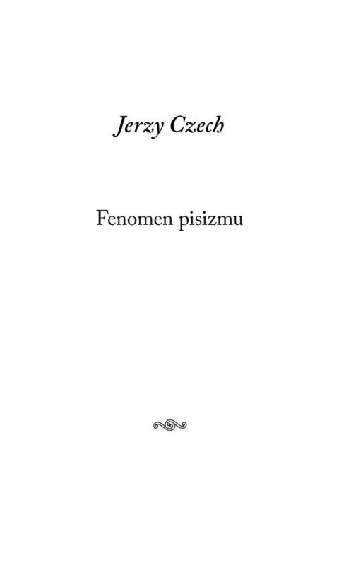 Fenomen pisizmu Fenomen pisizmu