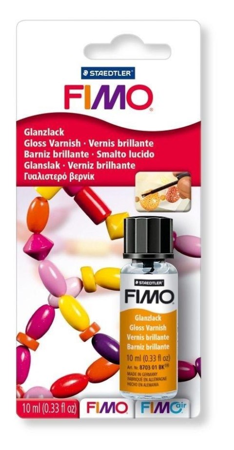 Lakier błyszczący wodny 10ml + pędzelek STAEDTLER Lakier błyszczący wodny 10ml + pędzelek STAEDTLER