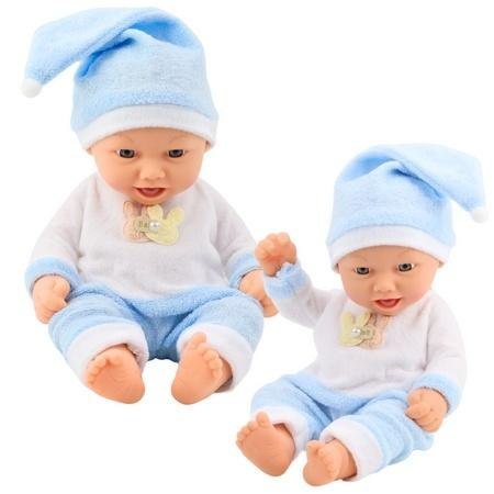 Lalka bobas w niebieskiej pożamce Lalka bobas w niebieskiej pożamce