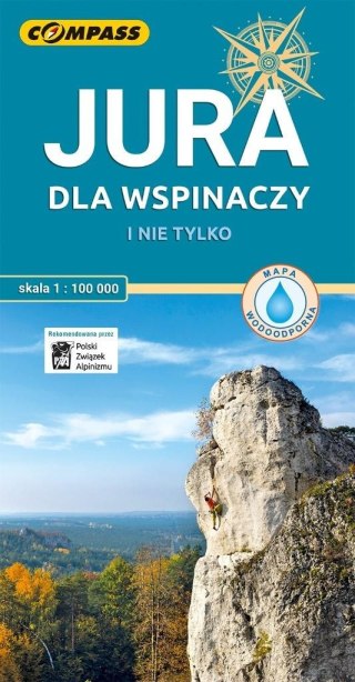 Mapa - Jura dla wspinaczy 1:100 000