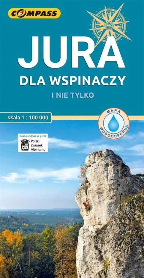 Mapa - Jura dla wspinaczy 1:100 000 Mapa - Jura dla wspinaczy 1:100 000