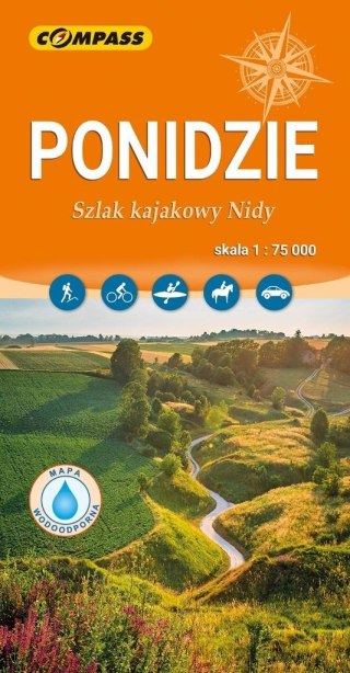 Mapa - Ponidzie 1:75 000