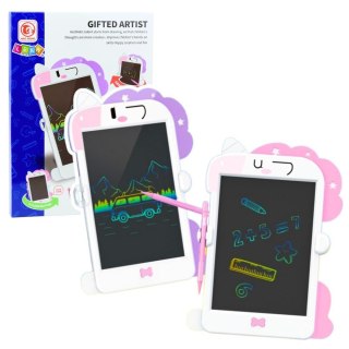 Tablica do rysowania LCD jednorożec różowa