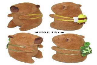 Kapibara z plecakiem 23cm MIX