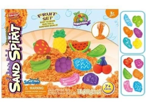 Magiczny piasek z foremkami owoce Magiczny piasek z foremkami owoce
