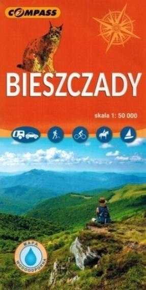Mapa turystyczna - Bieszczady 1:50 000 lam Mapa turystyczna - Bieszczady 1:50 000 lam