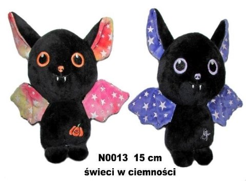 Nietoperz 2 kol świeci w ciemności 15cm MIX Nietoperz 2 kol świeci w ciemności 15cm MIX
