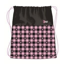 Worek na obuwie SO1 Pink Checkered Worek na obuwie SO1 Pink Checkered