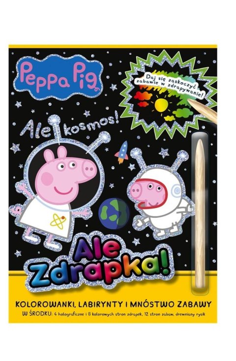 Świnka Peppa Ale zdrapka! Ale kosmos! Świnka Peppa Ale zdrapka! Ale kosmos!