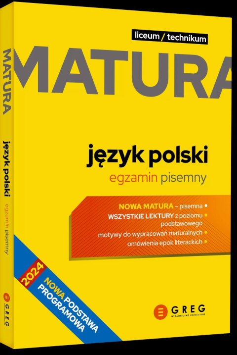 Matura - język polski - egzamin pisemny - 2025 - repetytorium maturalne Matura - język polski - egzamin pisemny - 2025 - repetytorium maturalne