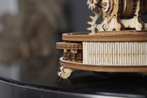 ROBOTIME Drewniane Puzzle 3D - Świecący Globus
