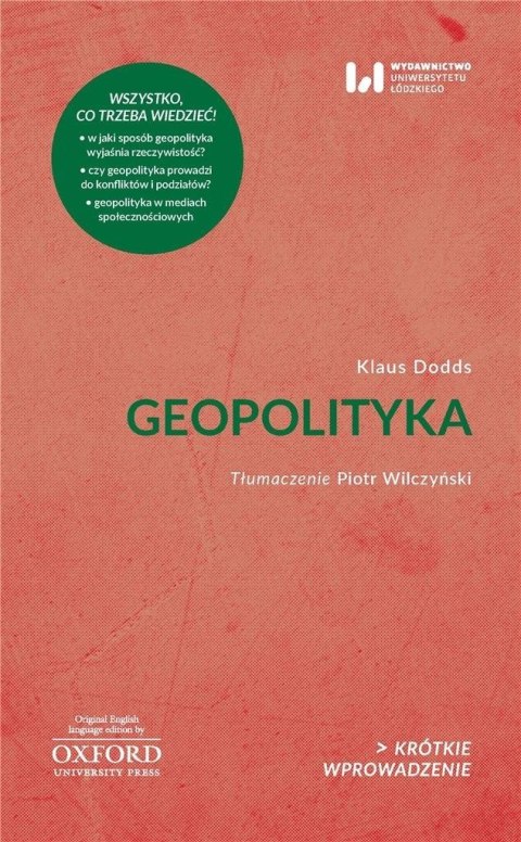 Geopolityka. Krótkie Wprowadzenie 32 Geopolityka. Krótkie Wprowadzenie 32
