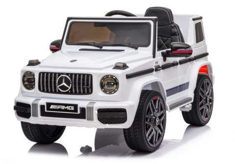 Auto na Akumulator Mercedes G63 AMG Biały BBH-002 Auto na Akumulator Mercedes G63 AMG Biały BBH-002