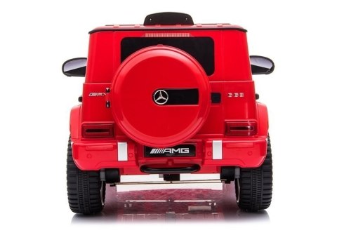 Auto na Akumulator Mercedes G63 AMG Czerwony Auto na Akumulator Mercedes G63 AMG Czerwony