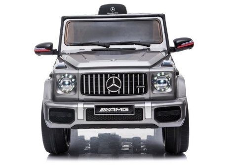 Auto na Akumulator Mercedes G63 AMG Srebrny Lakierowany BBH-002 Auto na Akumulator Mercedes G63 AMG Srebrny Lakierowany BBH-002
