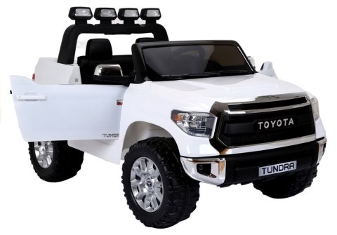 Auto na Akumulator Toyota Tundra Biała Auto na Akumulator Toyota Tundra Biała