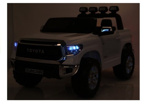 Auto na Akumulator Toyota Tundra Biała Auto na Akumulator Toyota Tundra Biała
