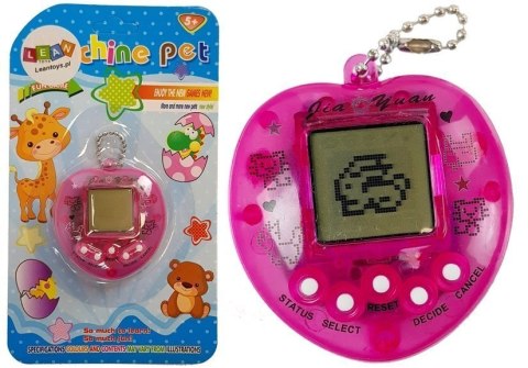 Gra Elektroniczna Tamagotchi Różowa z krótkim łańcuszkiem Gra Elektroniczna Tamagotchi Różowa z krótkim łańcuszkiem