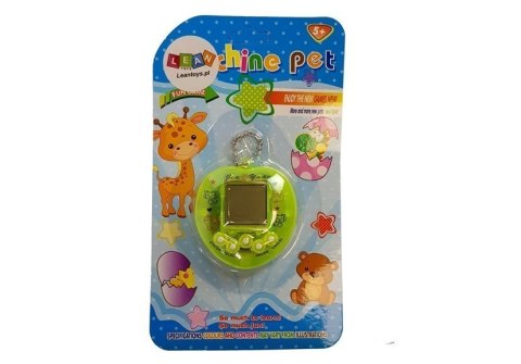 Gra Elektroniczna Tamagotchi Zielona z krótkim łańcuszkiem Gra Elektroniczna Tamagotchi Zielona z krótkim łańcuszkiem