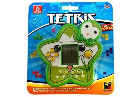 Gra Elektroniczna Tetris Gwiazdka Zielona Gra Elektroniczna Tetris Gwiazdka Zielona