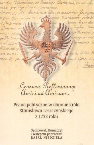 "Censura Reflexionum Amici ad Amicum..." "Censura Reflexionum Amici ad Amicum..."