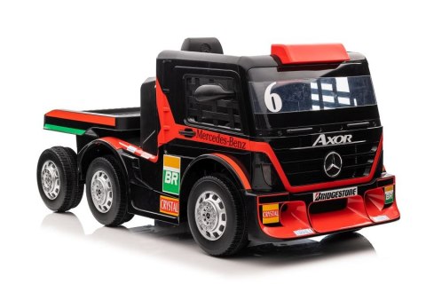 Auto Na Akumulator Mercedes + Naczepa XMX622B Czerwony LCD Auto Na Akumulator Mercedes + Naczepa XMX622B Czerwony LCD