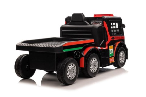 Auto Na Akumulator Mercedes + Naczepa XMX622B Czerwony LCD Auto Na Akumulator Mercedes + Naczepa XMX622B Czerwony LCD