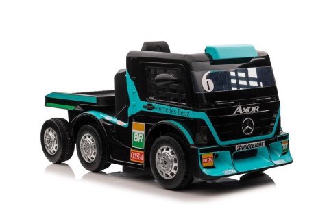 Auto Na Akumulator Mercedes+ Naczepa XMX622B Niebieski LCD Auto Na Akumulator Mercedes+ Naczepa XMX622B Niebieski LCD