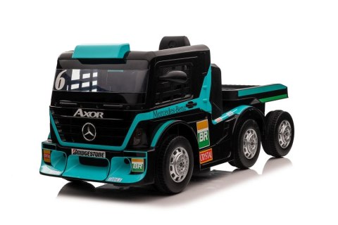 Auto Na Akumulator Mercedes+ Naczepa XMX622B Niebieski LCD Auto Na Akumulator Mercedes+ Naczepa XMX622B Niebieski LCD