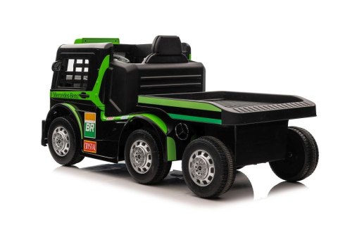 Auto Na Akumulator Mercedes + Naczepa XMX622B Zielony LCD Auto Na Akumulator Mercedes + Naczepa XMX622B Zielony LCD