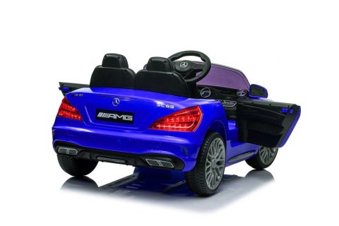 Auto Na Akumulator Mercedes SL65 S Niebieski Lakierowany LCD Auto Na Akumulator Mercedes SL65 S Niebieski Lakierowany LCD
