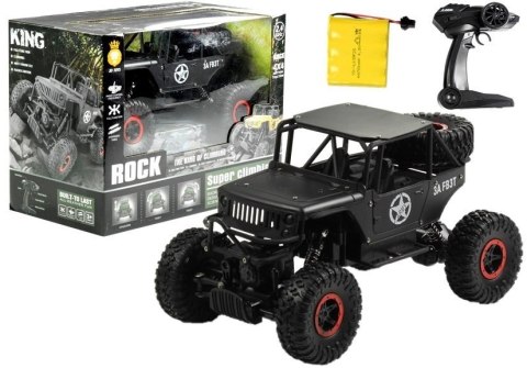 Auto Zdalnie Sterowane Jeep R/C 1:18 Czarne Auto Zdalnie Sterowane Jeep R/C 1:18 Czarne