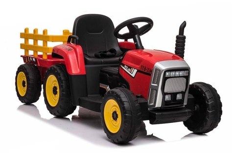 Traktor na Akumulator z Przyczepką XMX611 Czerwony Traktor na Akumulator z Przyczepką XMX611 Czerwony
