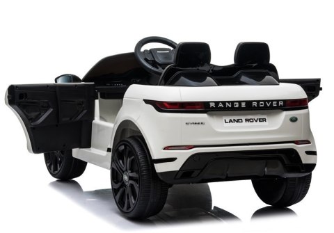 Auto na Akumulator Range Rover Evoque Biały Auto na Akumulator Range Rover Evoque Biały